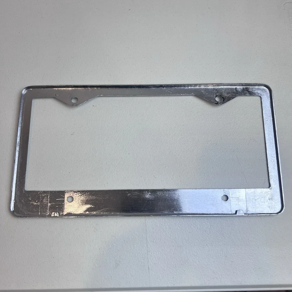 Vintage Mercedes Benz Boerne, Texas License Plate Frame Metal‎ Original Dealer 2